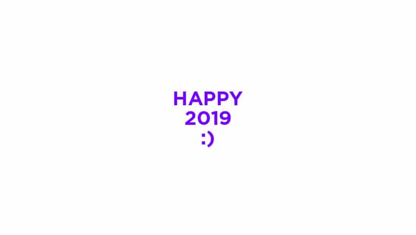 carte voeux 2019 design